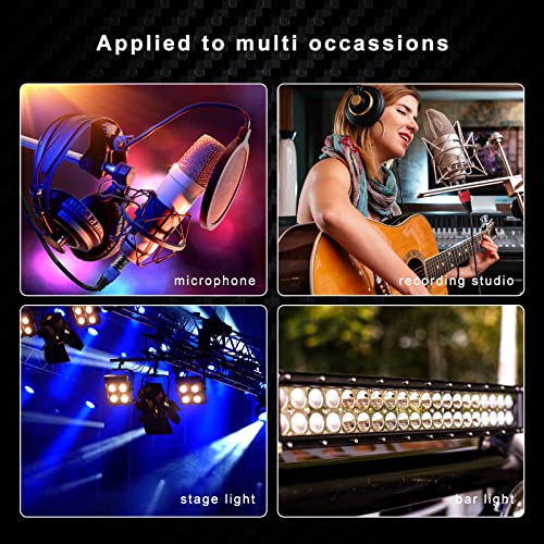 XLR Cables, Microphone Cable 1.5ft 6 Packs, Short Cable - size: 1.5 Ft 6 Pack