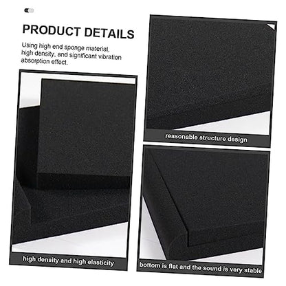 High Density Loudspeaker Isolation Pads Shock-absorption Cushion for Studio Monitors and Desktop Speakers Non-slip Durable for Vibration Reduction Easy Installation