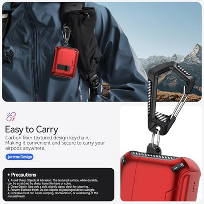 for AirPods Pro 3 Case Safety Lock (Red) - color: Red