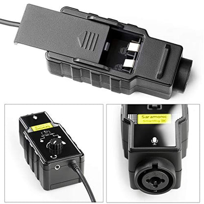 Microphone Preamp Compatible with IOS Devices Livestream, Saramonic XLR Lghtning Mic & Guitar Interface Compatible with iPhone 11 X 8 7 7s iPad iPod Touch Guitar Acoustic Devices Youtube Video - size: Lightning Input