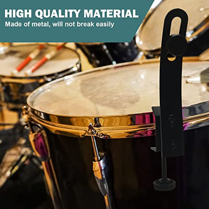 Drum Microphone Shockproof Clip Rim Mount Holder Metal Universal Tom Mic Set Clamp Adjustable(Pack of 3)