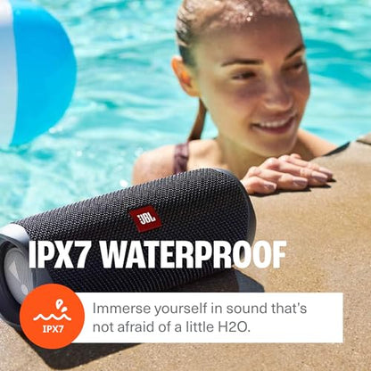 JBL FLIP 5, Waterproof Portable Bluetooth Speaker, Squad | Sounds better than ever, Bring the party anywhere, Make a splash with IPX7 waterproof design, A rainbow of colours - color: Camouflage