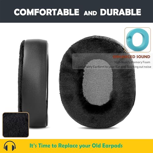 Earpads Replacement Compatible with Roccat Khan Aimo Headset