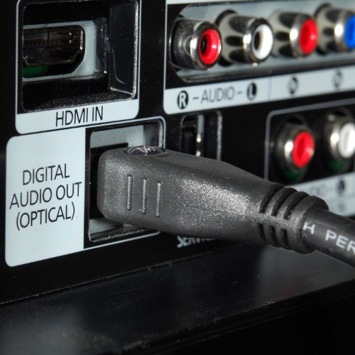 Mediabridge Toslink Cable (6 Feet) - Optical Digital Audio Cable - size: 6 Feet