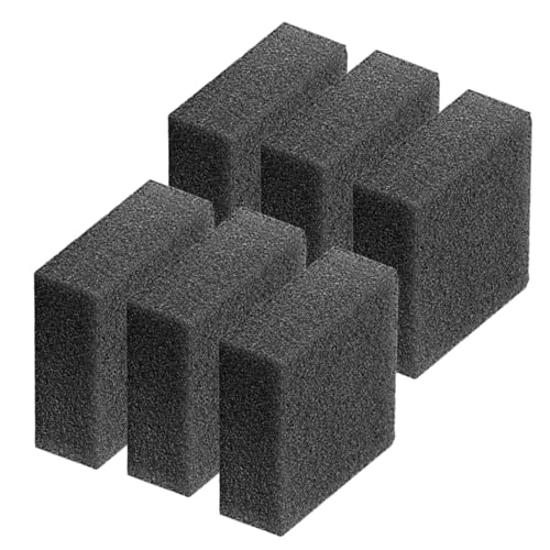 (Pack of 6) Windproof Sponge Camera Mic Windscreen for Camera Clear Noise Reductions Sponge Protector