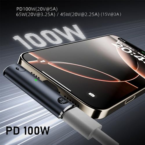 xiwai Type-C USB-C to 3.5mm Audio DAC AUX Music 16bit 48kHz & 100W PD Power Adapter for Phone Laptop Tablet 2 in 1 USB C Audio Charger Converter - style: USB-C to PD100W+DAC 3.5MM 48khz