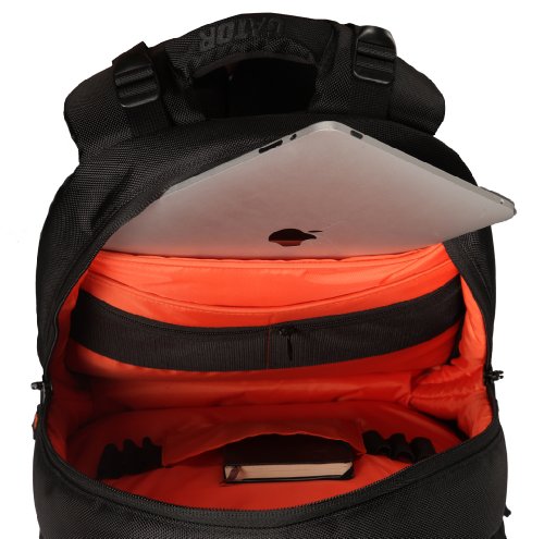 Gator Cases Club Series Backpack for DJ Equipment with Laptop Section and Bright Orange Interior; Small (G-CLUB BAKPAK-SM) - size: Small Backpack