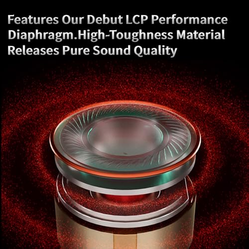 CCA Phoenix in-Ear Monitor Headphones, Dual-Magnet Dynamic Driver IEM with HiFi Clear Sound & Deep Bass, Full-Metal Professional Gaming Earbuds for Musicians, Singers, and Audiophiles(3.5mm Plug) - color: Purple, style: With Mic,3.5mm