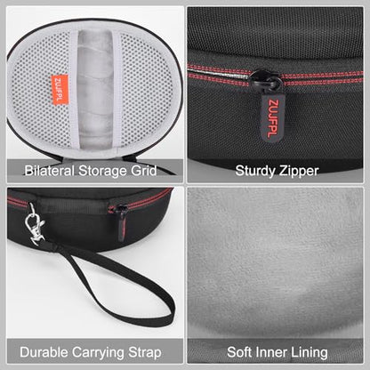 EVA Hard Case for Beats Solo3/Solo2/ Solo 4 Wireless On-Ear Headphones,Premium Travel Protective Carrying Storage Bag(Grey) - color: Grey