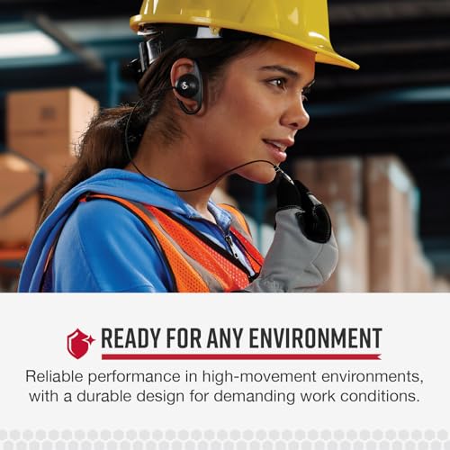 Cobra D-Style Earpiece with Secure Over-The-Ear Fit - style: D-Style Earpiece