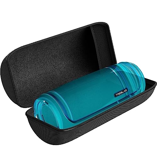 TREBLAB CB-77 - Original Carrying Case for HD77 Bluetooth Speaker | Compatible with Portable Speakers up to 3.15 x 3.19 x 7.36 in, Black