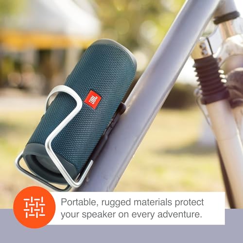 JBL Flip 5 (Black) + Bundle with divvi! Protective Hardshell Case - color: Black