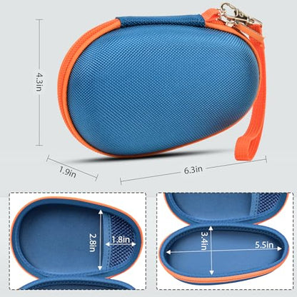 Carrying Case for JBL Clip 5 and for JBL Clip 4 Speaker - color: Blue