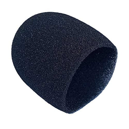 Inner Microphone Foam Isolation Shield Cover Windscreen Handheld Black 5 Pack