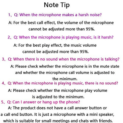 Upgrated USB Conference Microphone with Speaker,Laptop Omnidirectional Computer Mic with Touch-Sensor to Mute/Volume,for Zoom Meetings,Skype,VoIP Call,Interview,Christmas Stocking Stuffers Surprise