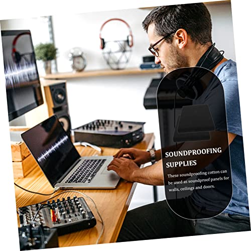 HEMOTON 2sets High-density Speaker Isolation Pads Shockproof Cushion for Monitors and Subwoofers Reduces Vibrations for Home and Studio Use