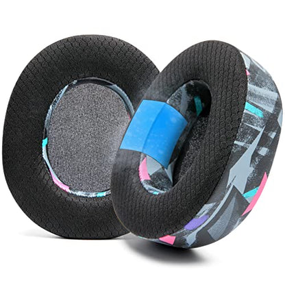 WC Freeze Nova Pro Wireless - Earpads for Arctis Nova Pro Wireless & More | Made by Wicked Cushions | Also fits SteelSeries Nova Elite & Nova Pro Omni(Doesn't Fit Other Models) | 90's Black - color: 90's Black