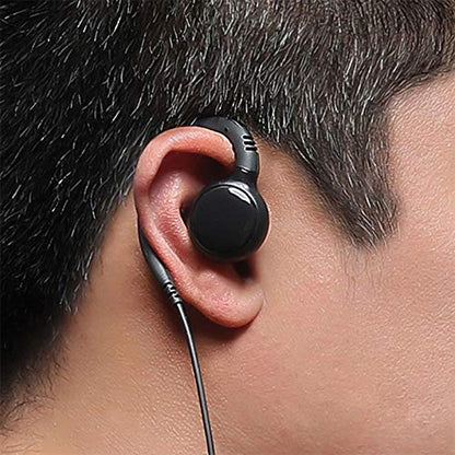 2-Pack Walkie Talkie Earpiece with Mic 2.5mm/3.5mm 2-Pin for Motorola Radio | Two Way Radio Headset with PTT