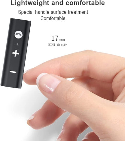 Mini Bluetooth 5.0 Receiver, Portable with Clip Bluetooth Receiver, Bluetooth Aux Adapter and Charging Cable for Car, Home Stereo, Headphones, Speaker