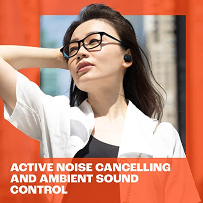 JBL Tune Buds - Noise Cancelling Earbuds - Blue | JBL Pure Bass Sound, Bluetooth 53 with LE audio support, Active Noise Cancelling with Smart Ambient - color: Blue