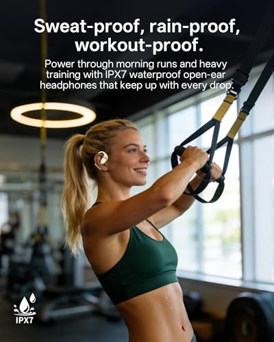 AI Translation Earbuds Real Time, 4-in-1 Open Ear Earbuds for Travel | 178 Languages Translator Ear Buds for Meeting Learning, Audifonos Traductores Inglés Español, IPX7, Clear Calls, 50H Playtime