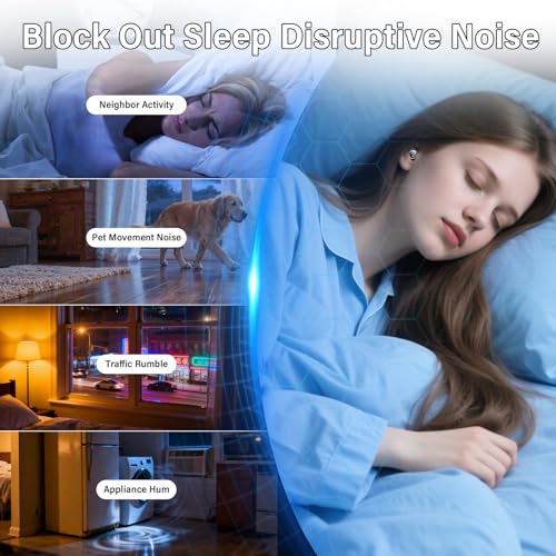 Sleep Earbuds Bluetooth 5.4 in Ear Buds for Sleeping, Sleep Headphones for Side Sleepers with Dual Modes, Sleep Timer, Alarm, 48H Wireless Earbuds for Sleeping, Sleep monitoring, App Customization