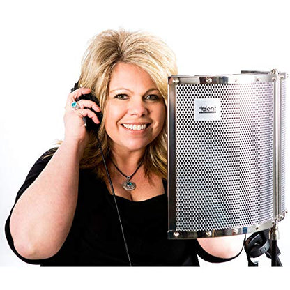 Talent VB1 Folding Portable Vocal Microphone Isolation Booth