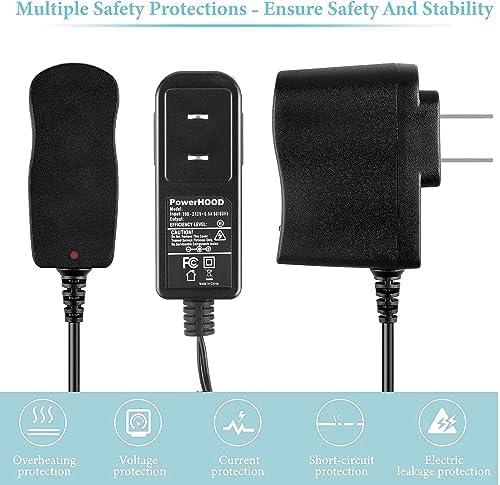 12V AC/DC Adapter Compatible with Fiio K7 BT K7BT Balanced HiFi DAC Bluetooth Headphone Amplifier 12VDC DC12V 12volt 12.0 Volts Power Supply Cord Charger Cable PSU Mains