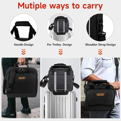 AURAY Nylon Padded Mixer Bag w Gear Protector, Fits Up to 15x15 inch Mixers - size: Fits Up to 15x15" Mixers