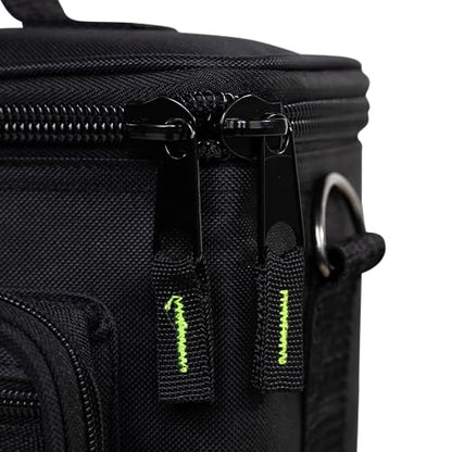 Shure by Gator Padded Microphone Bag that Holds Up to 4 Mics; (SH-MICBAG04) - style: Holds 4 Mics