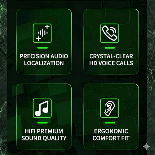 Wired Earbuds with Microphone,3.5mm Magnetic in-Ear Headphones with Volume Control and Noise Cancelling,Compatible with Phone,Tablet, Laptop(Green) - color: Green