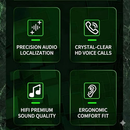 Wired Earbuds with Microphone,3.5mm Magnetic in-Ear Headphones with Volume Control and Noise Cancelling,Compatible with Phone,Tablet, Laptop(Green) - color: Green