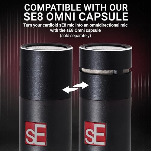 SE ELECTRONICS sE8 Omni Capsules, Matched Pair - color: sE8 Omni Capsules (Matched Pair)