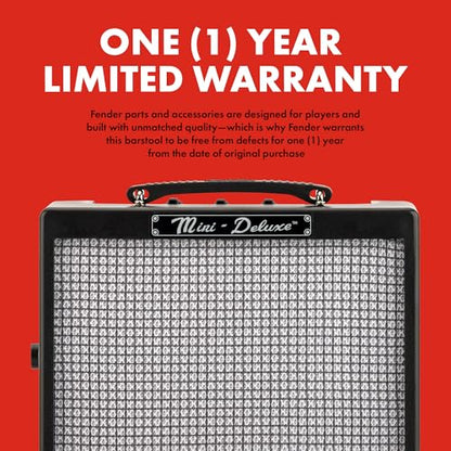 Fender Mini Deluxe Electric Guitar Amp, with 1-Year Warranty, Mini Guitar Amp, Portable Guitar Amplifier, Guitar Accessories, 3 Watts, Black - color: Black, style: Mini Deluxe