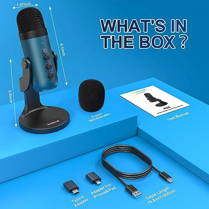 ZealSound Gaming USB Microphone k66t and d65k Furry Cover