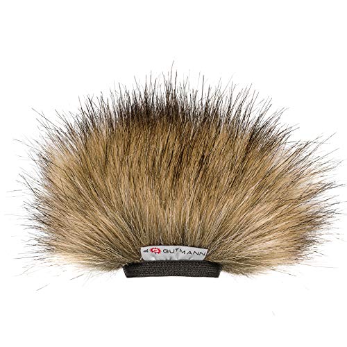 Gutmann Microphone Fur Windscreen Windshield for Tascam Portacapture X6 WOLF | Made in Germany