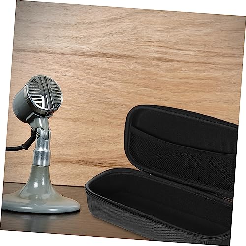 Mikinona Portable Microphone Handbag Drop Resistant Storage Pouch Small Large Capacity Durable Organizer for Mic Charger and Digital Devices