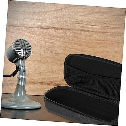 Mikinona Portable Microphone Handbag Drop Resistant Storage Pouch Small Large Capacity Durable Organizer for Mic Charger and Digital Devices