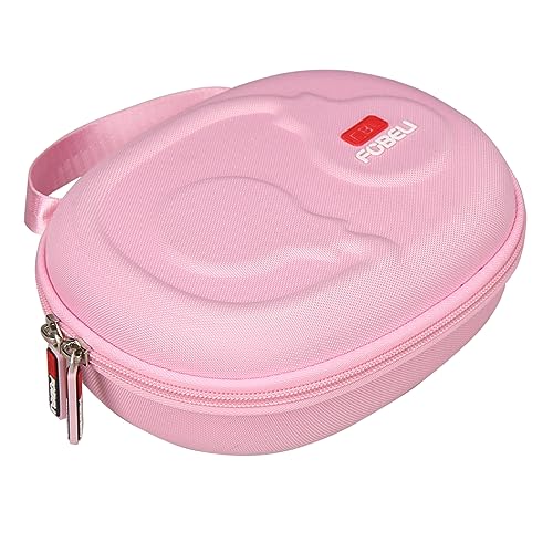 FBLFOBELI Headphone Cases EVA Hard Storage Case for JBL Tune 500BT/510BT/T450BT/710BT/JBL Live 650 BT NC On-Ear Wireless Bluetooth Headphone, Travel Protective Bag (Pink) - color: Pink