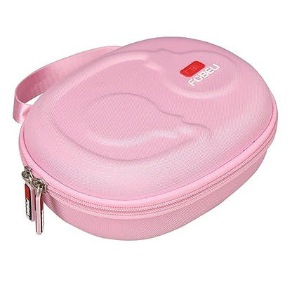 FBLFOBELI Headphone Cases EVA Hard Storage Case for JBL Tune 500BT/510BT/T450BT/710BT/JBL Live 650 BT NC On-Ear Wireless Bluetooth Headphone, Travel Protective Bag (Pink) - color: Pink