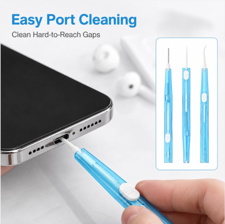 Electronics Cleaning Kit 4 Pack, Portable Phone Earbuds Camera Lens Cleaner Tools, Multi Device Cleaning Pen Set, Multicolor