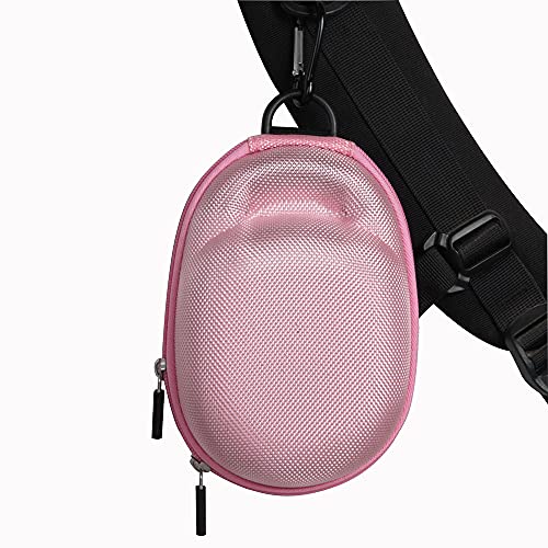 adada Hard Travel Case for JBL Clip 4 /JBL Clip 5- Portable Mini Speaker (Pink) - color: Pink