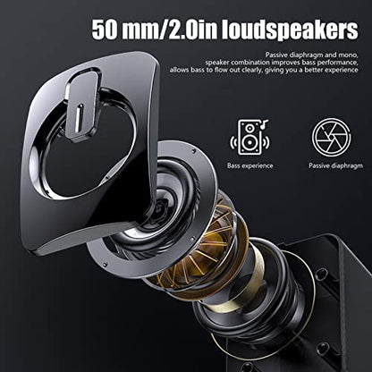 Mini Computer Speaker Stereo Less Distortion USB Powered Wired Small Speaker for for Desktop PC Laptop,Laptop Desktop Gaming Stereo Speaker Computer Speakers