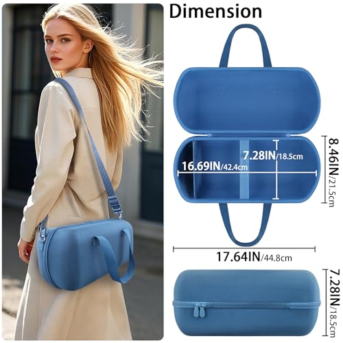 co2CREA for JBL Xtreme 5 Speaker Hard Travel Storage Case, Blue - color: Blue Case