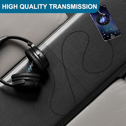 QC35 Audio Cable Compatible with Bose QuietComfort, QuietComfort Ultra, NC700, QC45, QC35 II, QC35, QC25 Headphones, 3.5mm to 2.5mm Aux Cable for JBL Tune 710BT 760NC 660NC Headphones (Straight Jack) - style: Straight Jack