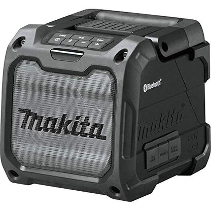 Makita XRM08B 18V LXT / 12V max CXT Lithium-Ion Cordless Bluetooth Job Site Speaker, Tool Only | Tool Only, Water- and dust-resistant construction, Power That Lasts