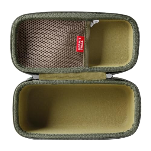 Hermitshell Hard Travel Case Fits JBL FLIP 5 / JBL FLIP 6 / JBL Flip 7 Waterproof Portable Bluetooth Speaker (Green) - color: Green