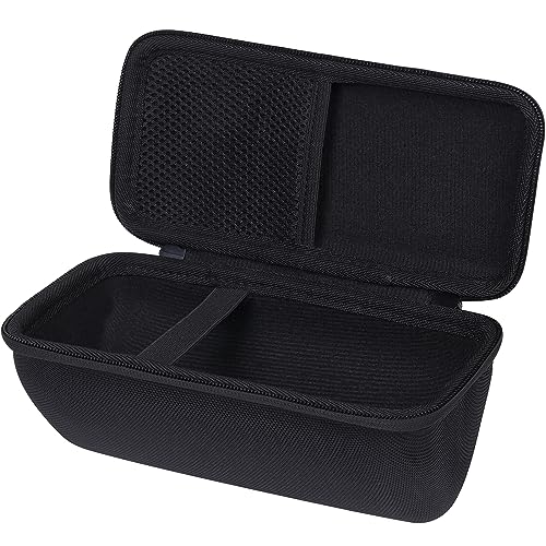 co2CREA Hard Case for BolaButty X-GO C27C Bluetooth Speaker Speaker,Black | Travel Protective Storage Bag with Mesh Pocket & Handle, Shockproof EVA Shell and Soft Lining - color: Black