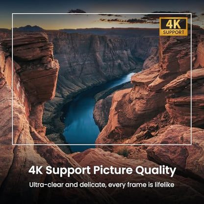 Official Licensed Google TV - HAPPRUN 4K Supported Outdoor Smart Projector | Google TV • 10K+ Apps • 4K Decoding • Dolby & AirPlay • Wi-Fi & Bluetooth • Outdoor Ready • Plug & Play • PS5 Compatible - style: Official Licensed Google TV