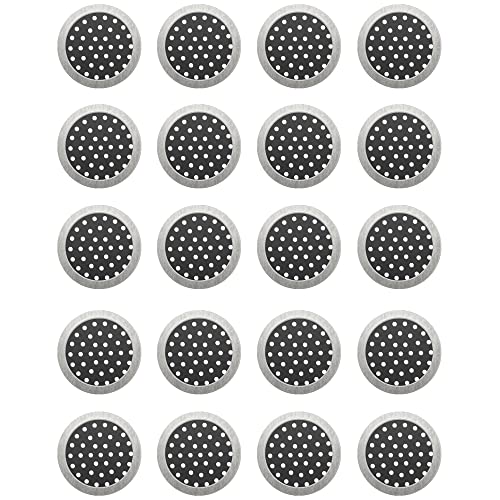 Earbuds Dust-Proof Steel Mesh with Glue Stainless in-Ear Earphones Replace Clean Net Filter dust Headphones Shell Steel mesh 3.7mm 4.5mm 4.8mm 5.0mm (Pack of 10pairs) (4.8mm - size: 4.8mm*10 pair